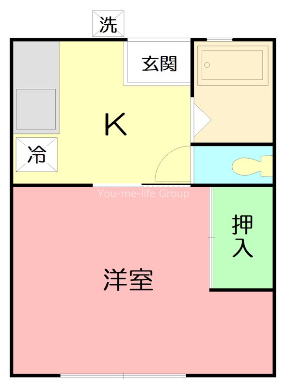 コーポJJ   間取り図