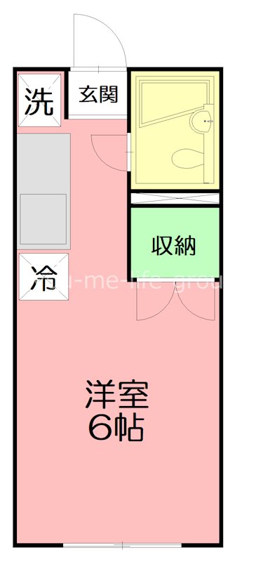 エステートピアいずみ 102号室 間取り
