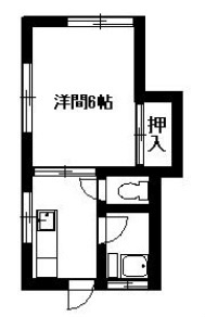 ハイムジュネス 101号室 間取り