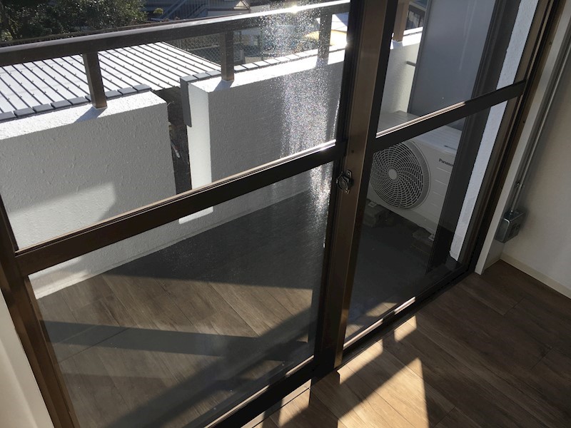 裕源ハイツ ベランダ