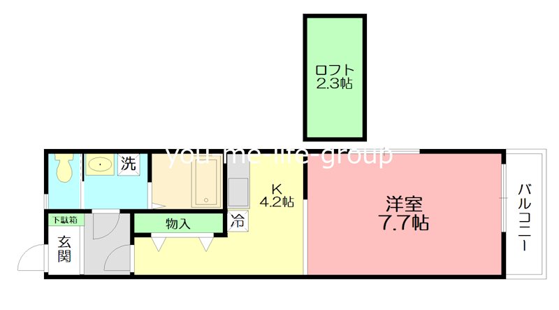 アンバーレジデンス 間取り図