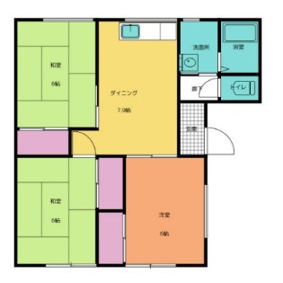 ロイヤルパレスEHARA 302号室 間取り