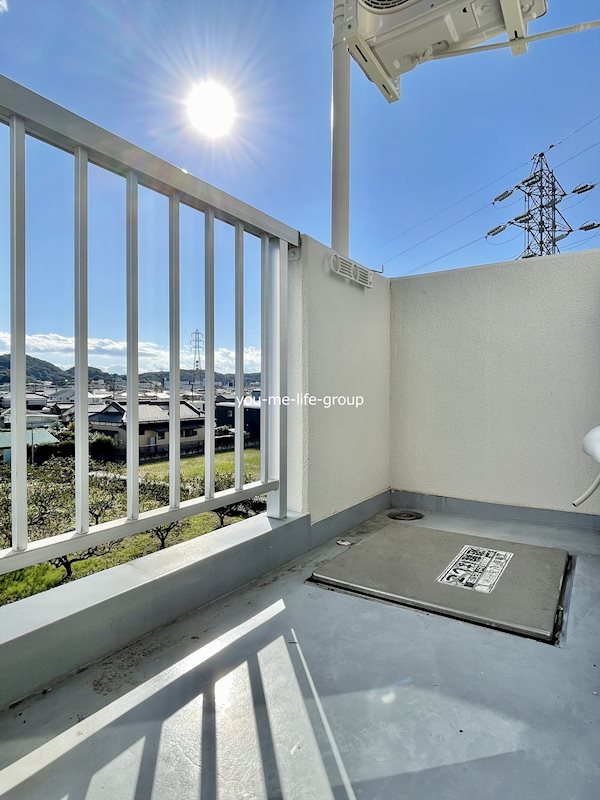 プラーズ徳延 ベランダ