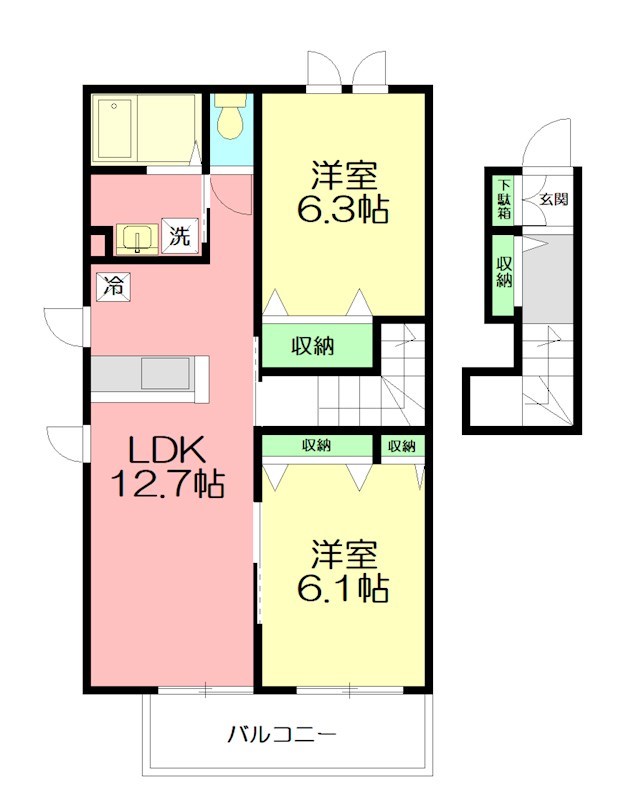 シャルムメゾン 間取り