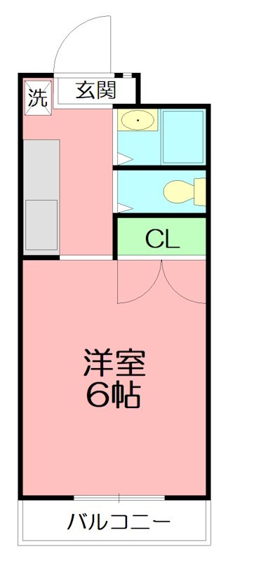 センチュリー21厚木 203号室 間取り