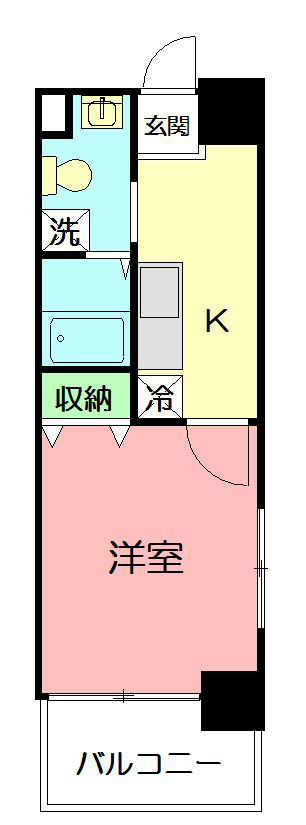 エスペランサ 301号室 間取り