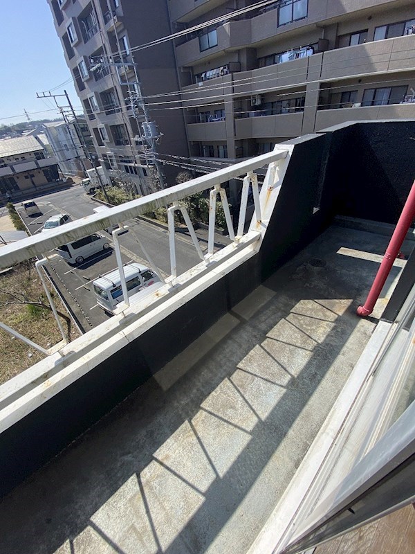コーポ常楽 ベランダ