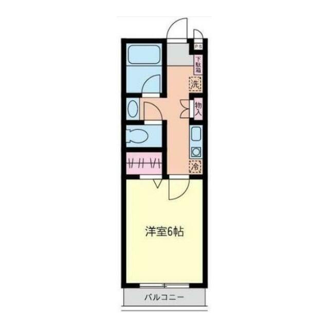 アンクレージュ 306号室 間取り