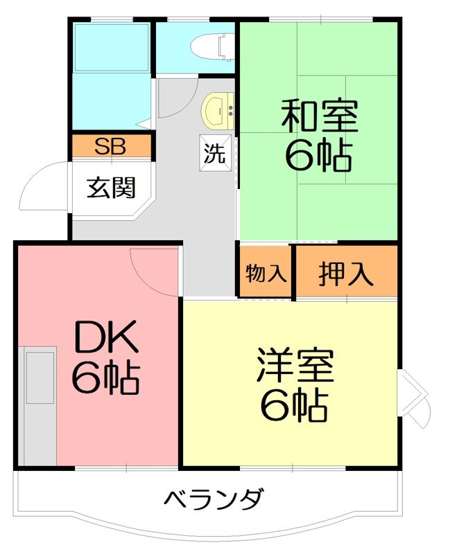 メゾンOZAWA 間取り