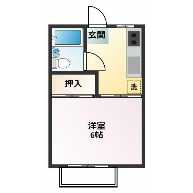 アイビスレジデンス相模が丘 203号室 間取り