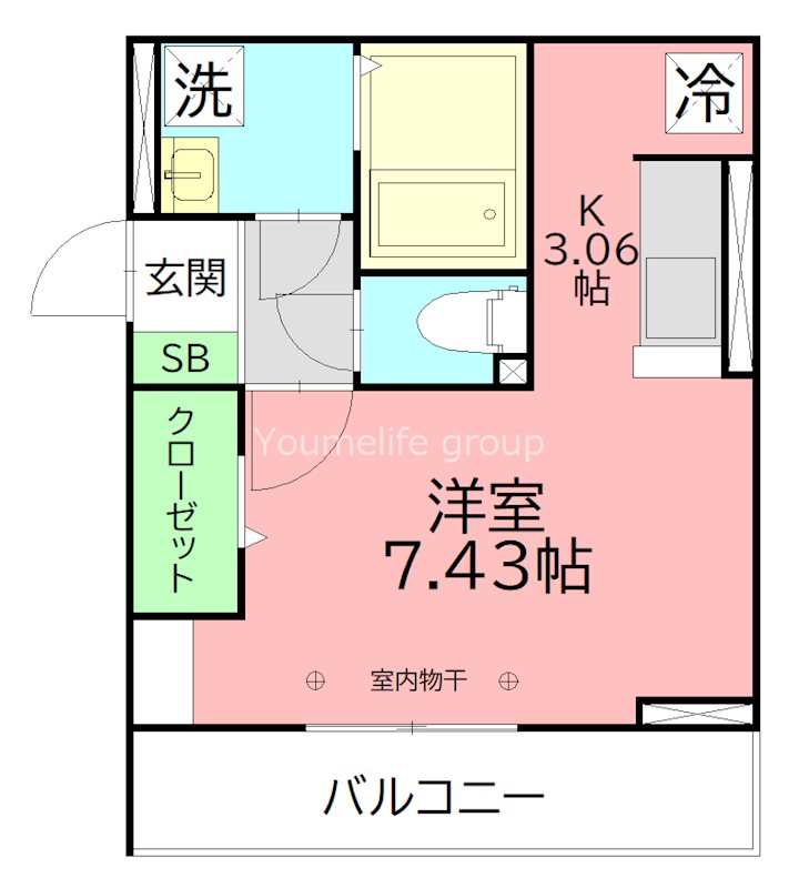 オークスさがみ野 間取り