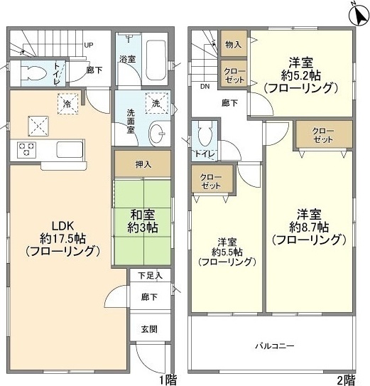 Ｋｏｌｅｔ鵠沼＃０３ 間取り