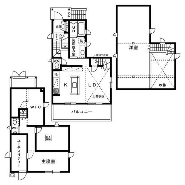 厚木市上荻野 戸建 間取り