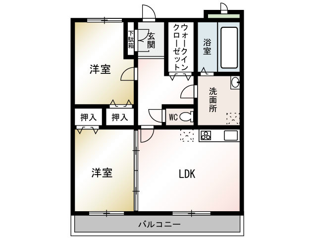 フルパレスⅡ 間取り
