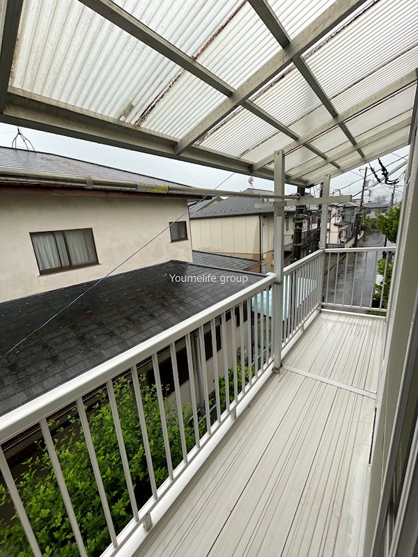 星崎アパート ベランダ