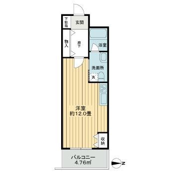 ライオンズマンション平塚見附町第２ 312号室 間取り