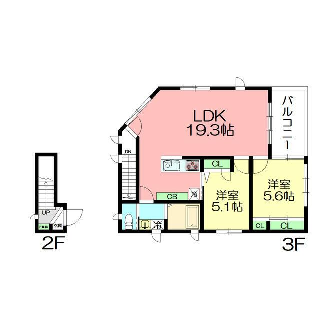 ＣＯＣＯ湘南 203号室 間取り