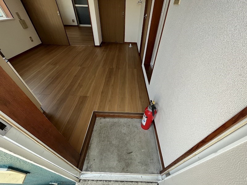 真壁ハイツ 玄関