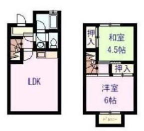 メゾン稲木  102号室 間取り
