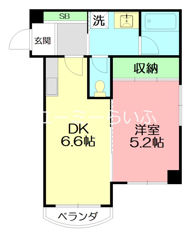 大貫ビル 903号室 間取り