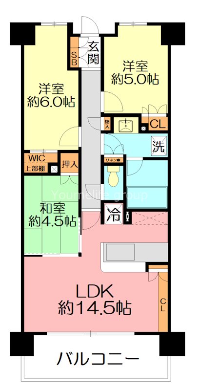 プレシス本厚木レジデンス 間取り