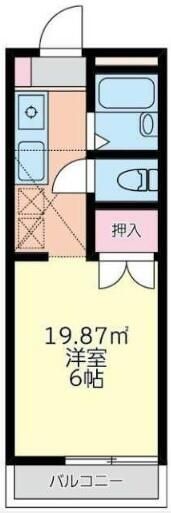 タプラ愛名   間取り