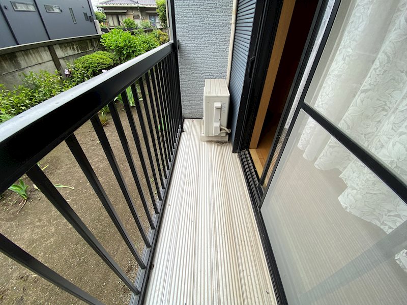 カームハイツⅠ ベランダ