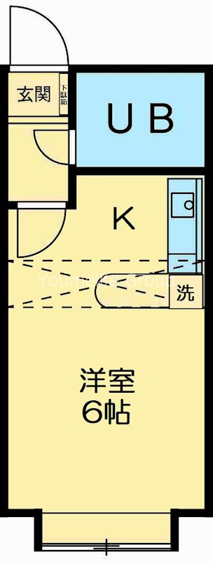 ベルピア辻堂第1-1 101号室 間取り