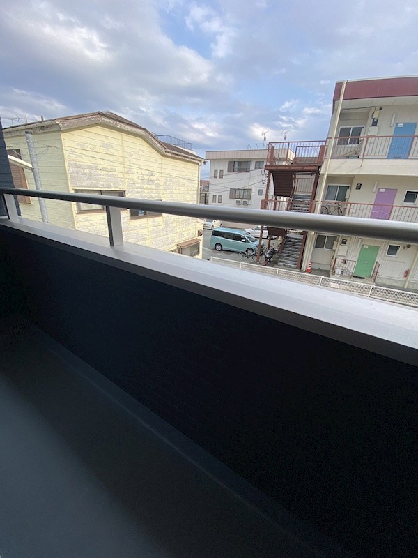 ブルーコート ベランダ