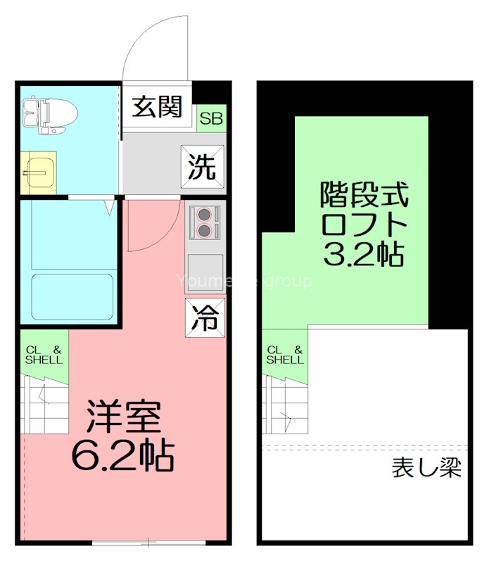 ハーミットクラブハウス戸塚グラン 101号室 間取り