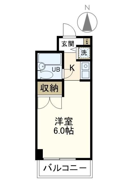 オセアン新沢ビル 207号室 間取り
