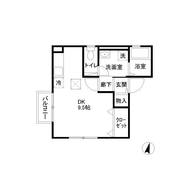 コート立野台 間取り
