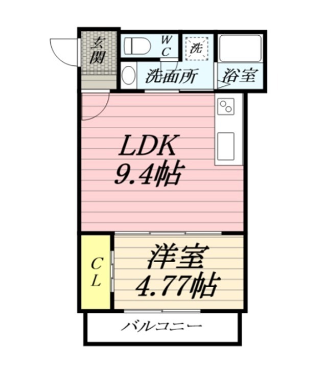 プリモソーレ湘南 301号室 間取り