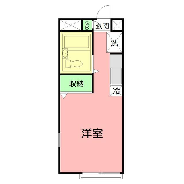 ガーデンハイツ新横浜 201号室 間取り