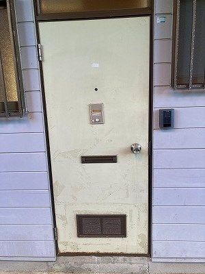 村上コーポ 玄関