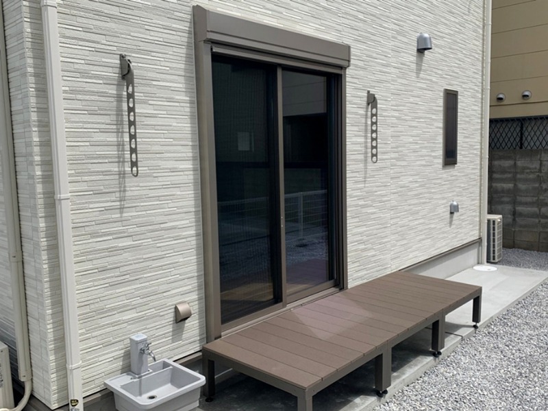林２丁目貸家　Ｂ棟 ベランダ