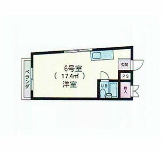 今福ビル 306号室 間取り