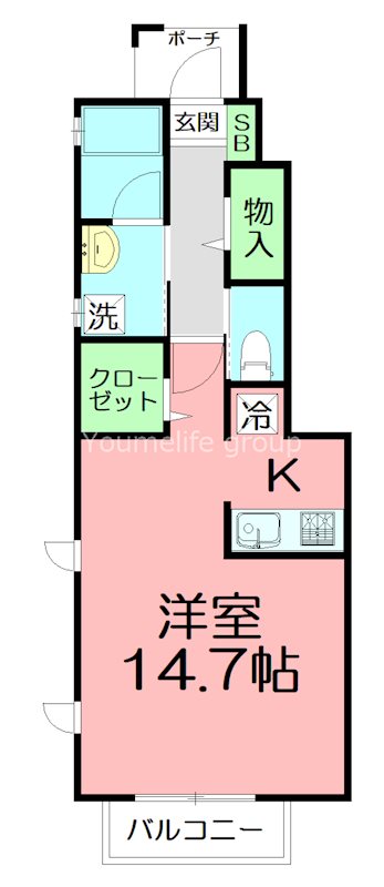 フラワー相模野 間取り