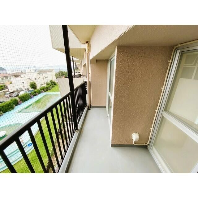 鵠沼スカイマンション ベランダ