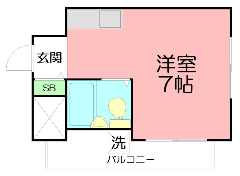 野本ビル 307号室 間取り