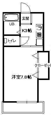 シルヴァン湘南 102号室 間取り