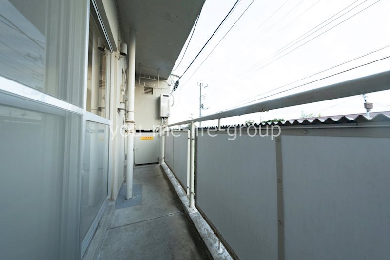 ビレッジハウス戸川２号棟 ベランダ