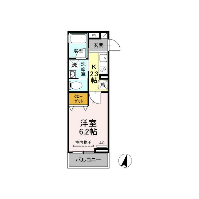 アイウェル湘南台 307号室 間取り