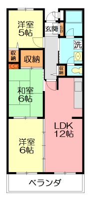 ファミーユ高座渋谷 402号室 間取り
