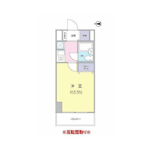 ライオンズマンション本厚木第3 804号室 間取り