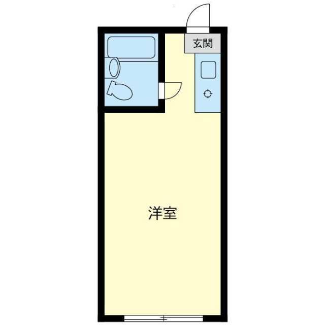 パレーシャル湘南館Ⅱ 203号室 間取り