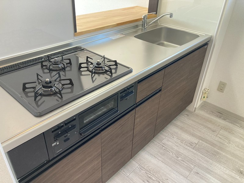 ソシアグリーンオーク キッチン