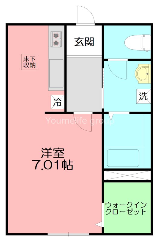 ストラーダ湘南 103号室 間取り