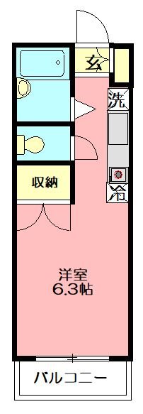 アネックスヒロ 103号室 間取り