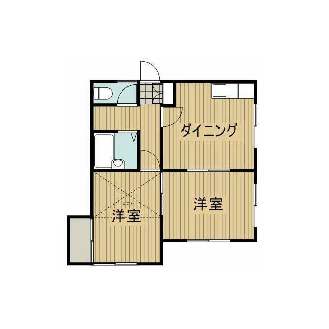 ガーデン長後 0201号室 間取り